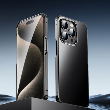 Luxury for iPhone 16 Aluminum Alloy Metal Shockproof Mobile Cover Shockproof Phone Case for iPhone 14 15 Pro Max Metal Case