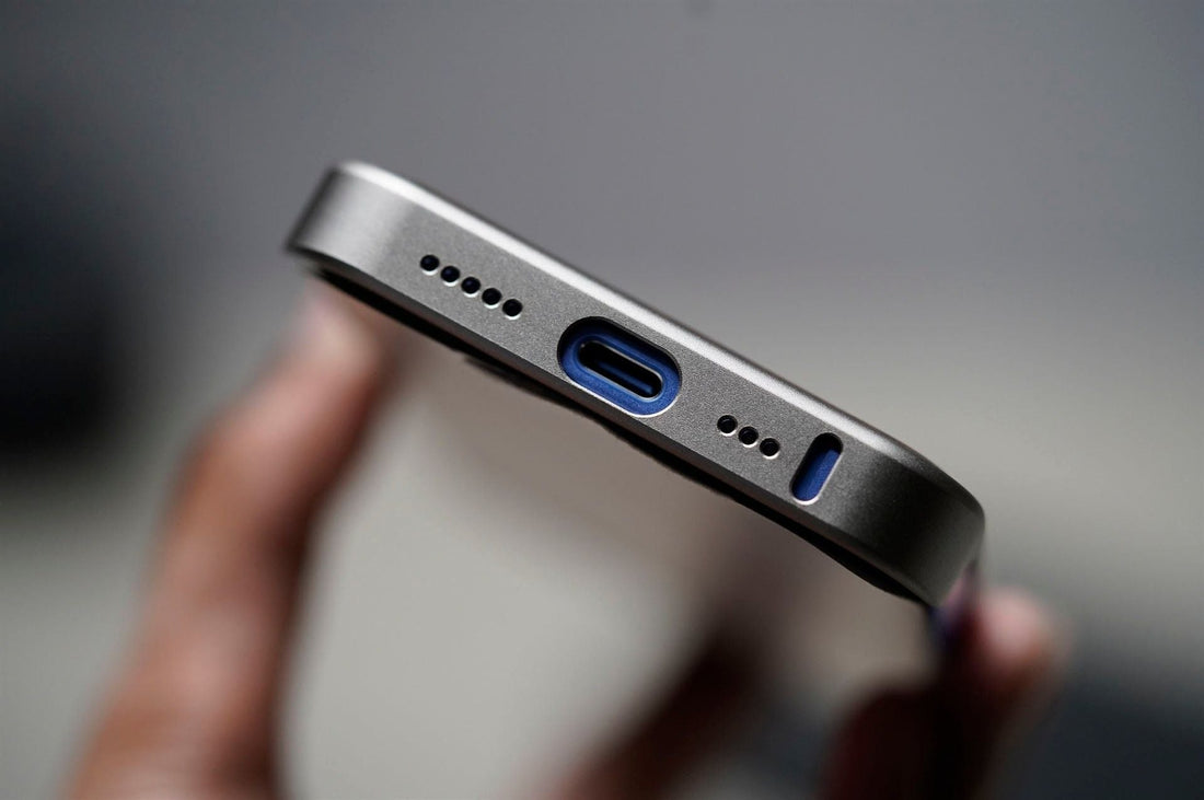 Personalized Vegan Leather Case With Titanium Frame