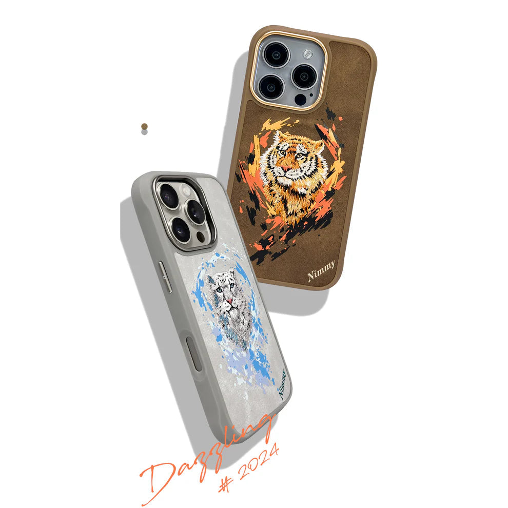 Wild Embroidery Case With MagSafe For iPhone