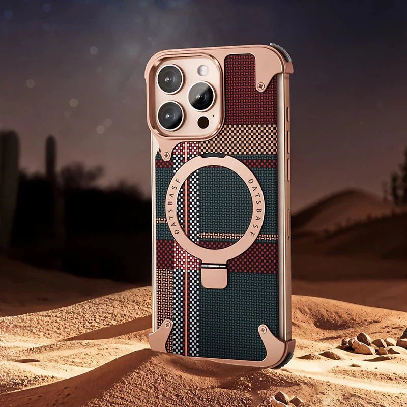 New ColorMagnetic Metal Series Case For iPhone