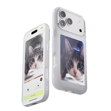 Smart DIY Magic iPhone 17/17air/17Pro/17ProMax Cover E Ink Technology - NFC Enabled