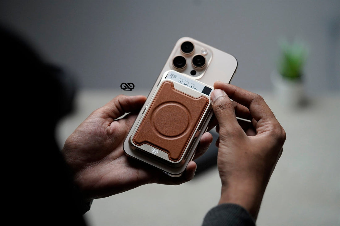 Personalized MagSafe Titanium Card Holder