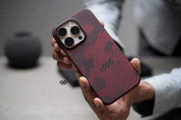 Magsafe Red Sea Real Aramid Carbon Fiber Case