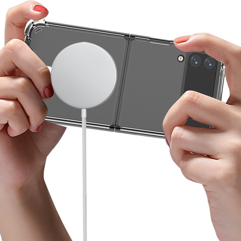 Wireless Charging Cover for Samsung Galaxy Flip