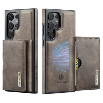 Samsung Galaxy Series Magnetic Wallet Case with RFID Blocking Card Holder