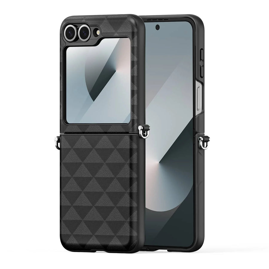 Leather Case with Hinge Protection