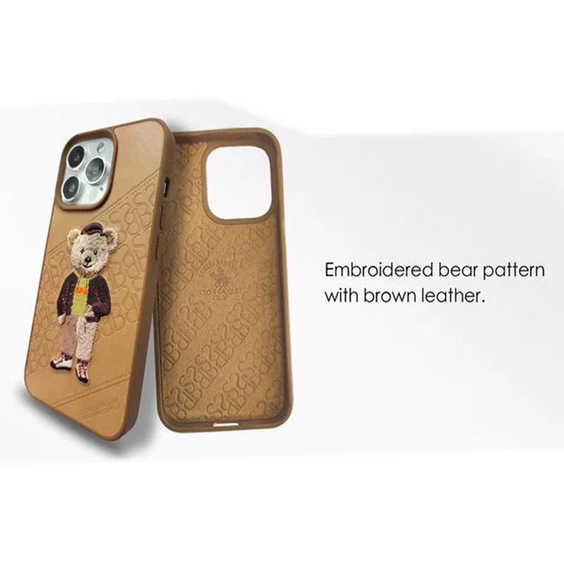 Santa Barbara Crete Series Genuine Brown Leather Case For iPhone